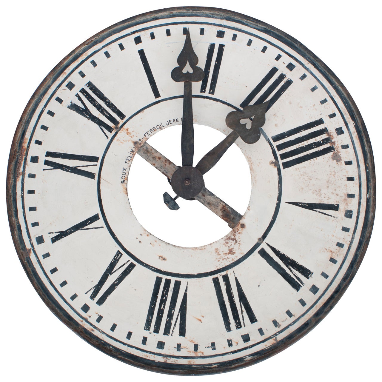 Large Clock Face 12 For Sale on 1stDibs