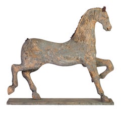 A Large Painted Gustavian Toy Horse