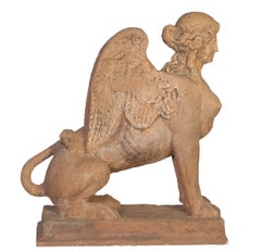 Terra Cotta Sphinx