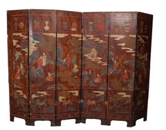 Antique Coromandel Screen