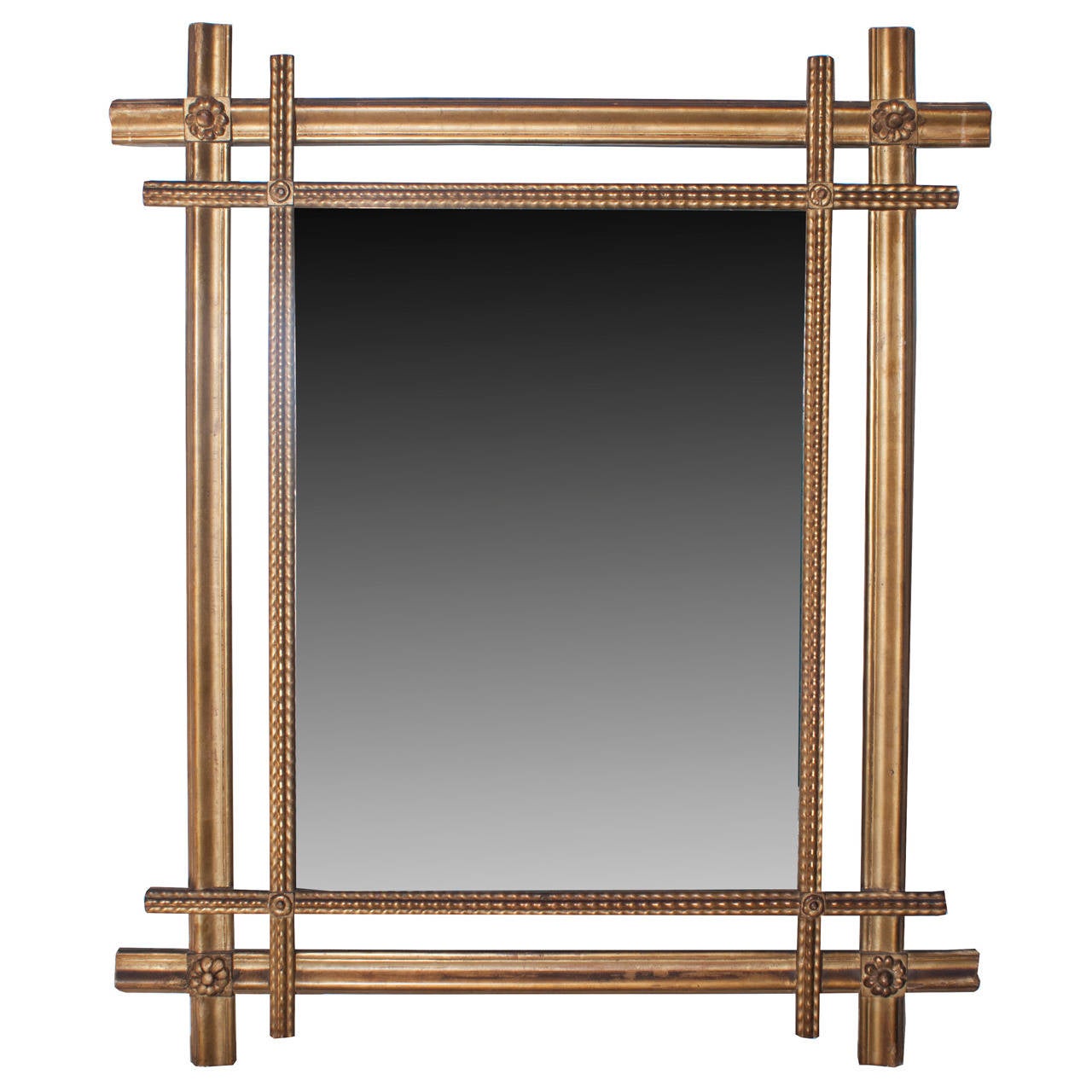 Double Frame Gilt Mirror For Sale at 1stdibs