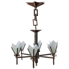 Art Deco Style Chandelier 3