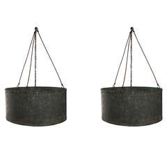 Set of Four Big, Round Chandelier 4