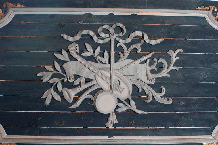 Boiserie Panel with a New Backing Panel