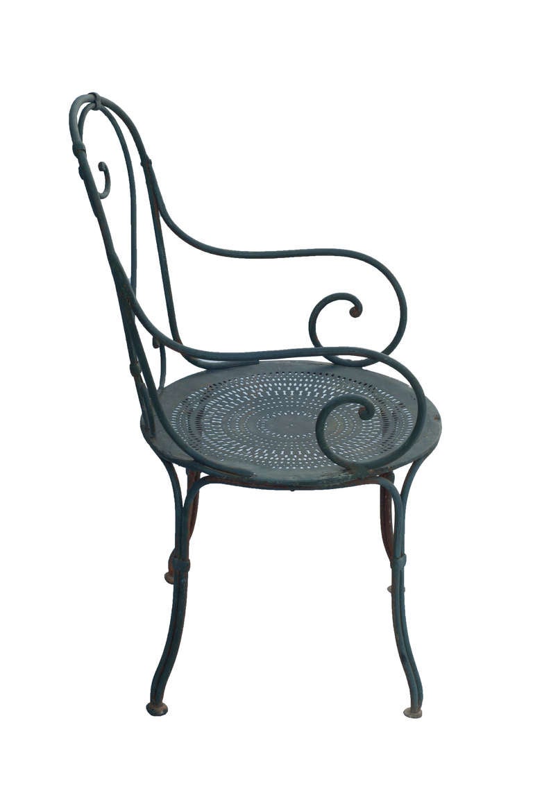 images of painted wrought iron furniture