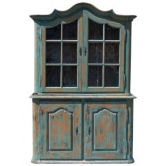 Antique Painted Buffet "Deux Corps"