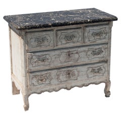 Painted Four Drawer Provencal Louis XVI Style Commode