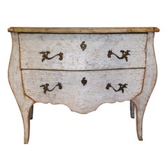 Painted Bombay Commode