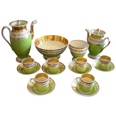 Set di porcellane Porcelaine de Paris per il caffè e il tè