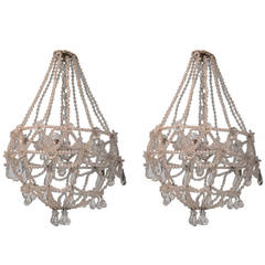 Pair of Crystal Chandeliers 9