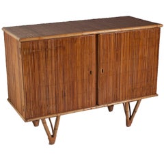 A French Bamboo Sideboard