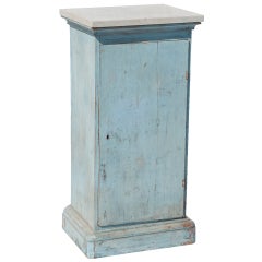 Painted Blue Cabinet