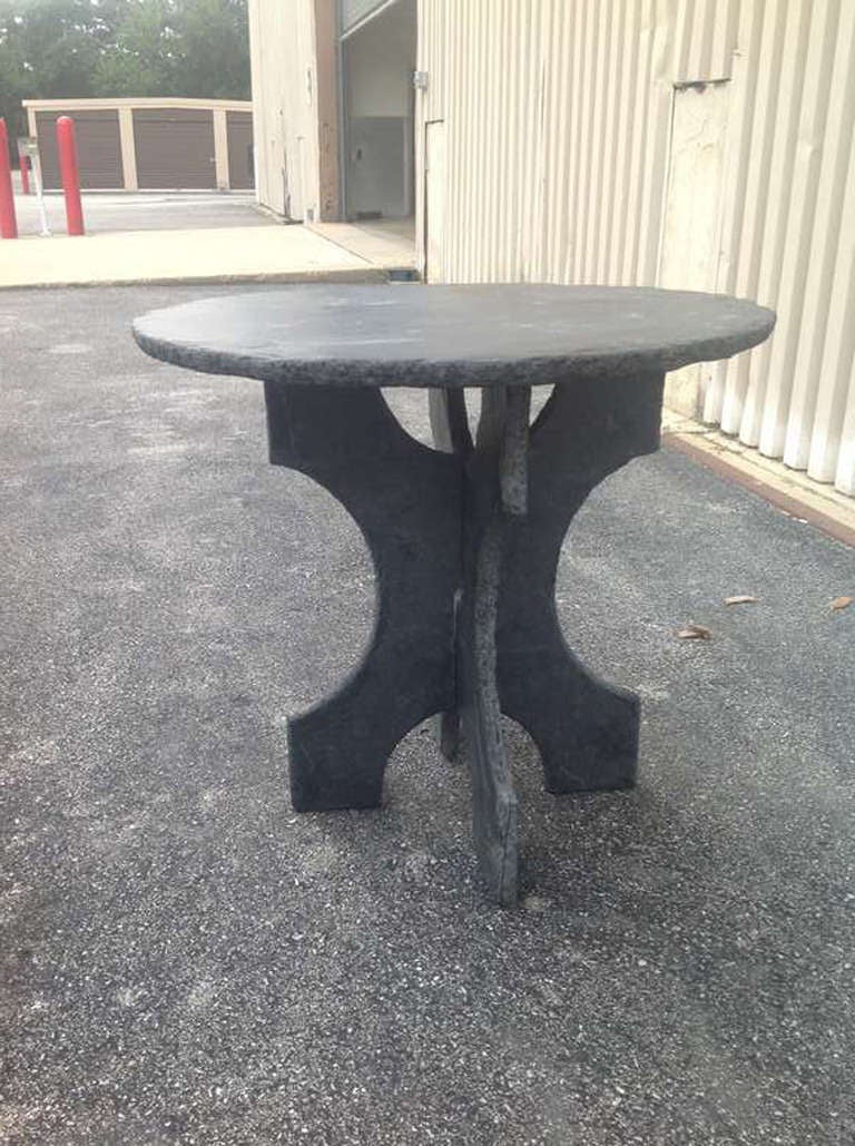 20th Century French Slate Table