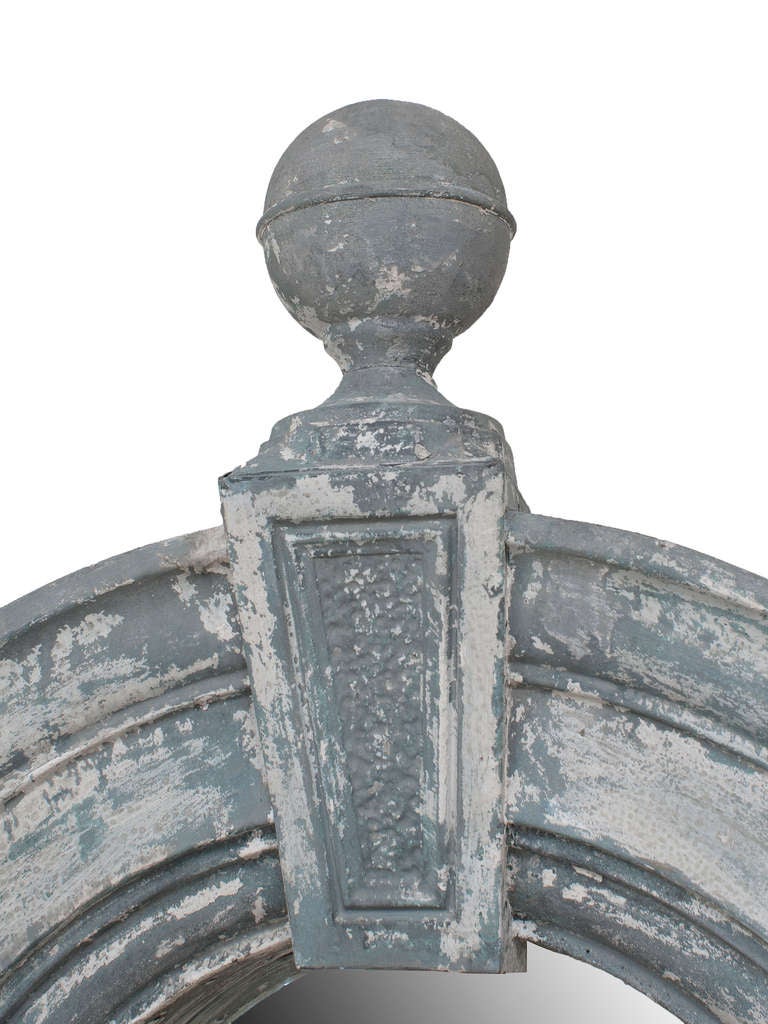 French Pair of Zinc Dormers made into mirrors
