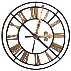 Gilt Clock Face