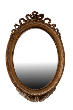 Napoleon III Oval Mirror