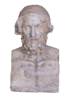Plaster Bust of Homer