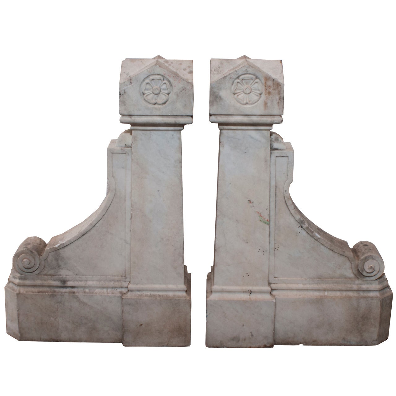 A Pair of Architectural Fragments