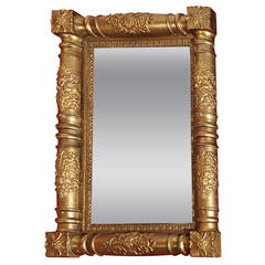 Classical Gilt Mirror, circa 1815, Probably Made in Rhode Island