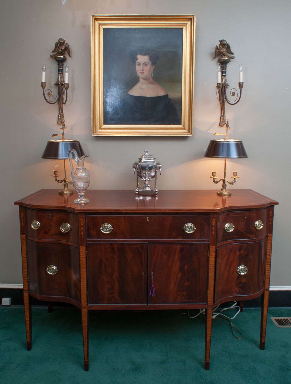 Federal Hepplewhite Sideboard, Mid-Atlantic, circa 1795 4