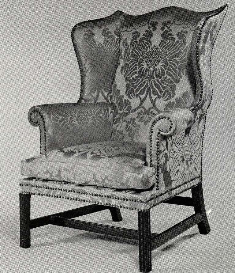 Chippendale Wing Chair Frame 1