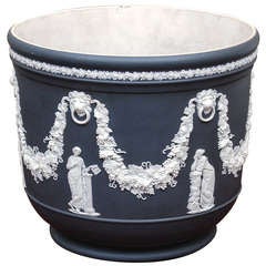 Antique Wedgwood Jasperware Cache Pot