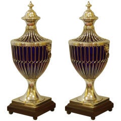 Pair of Important Neoclassic Urns