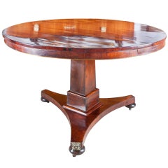 Antique Regency Tip-Top Center Table