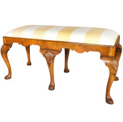 Queen Anne Style Bench