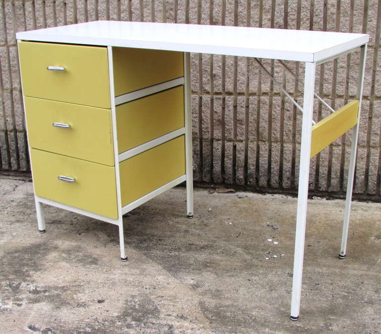 American Steel Frame Desk by George Nelson For Sale
