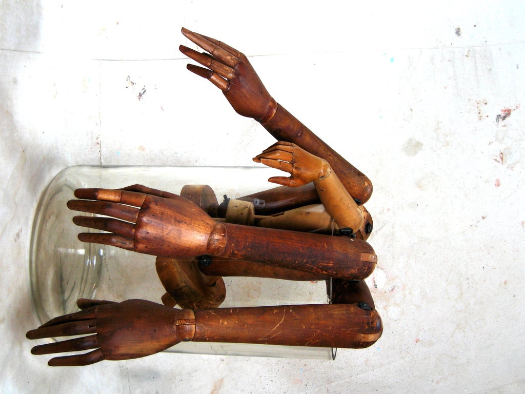 19th Century Collection French Mannequin Arms