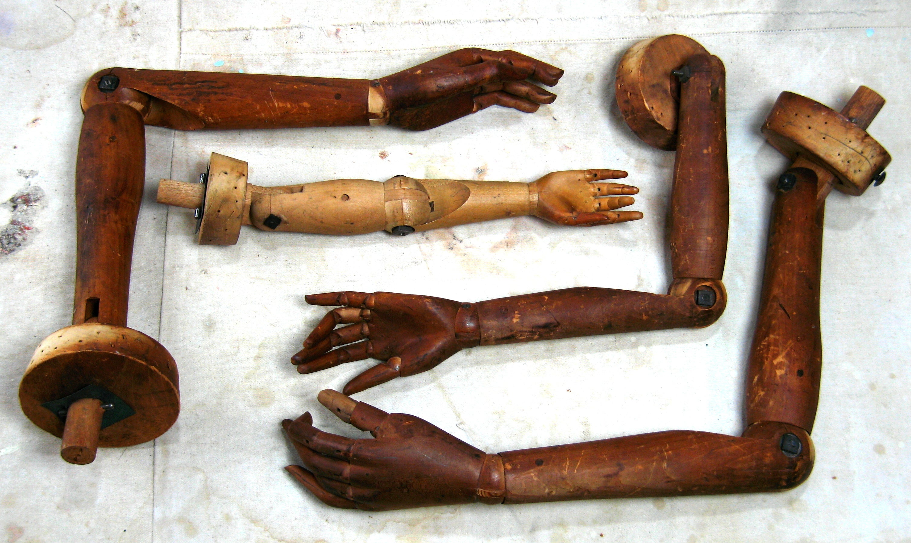 Collection French Mannequin Arms