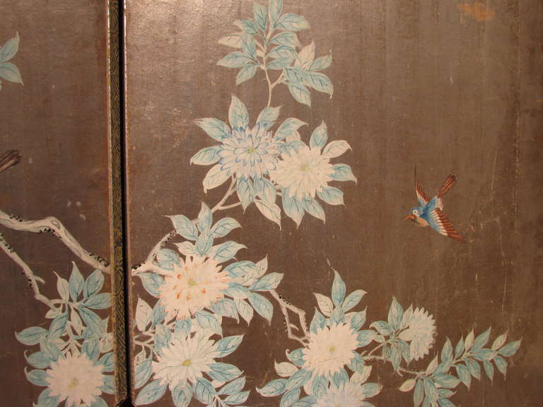Chinese Wallpaper Folding Screen 3