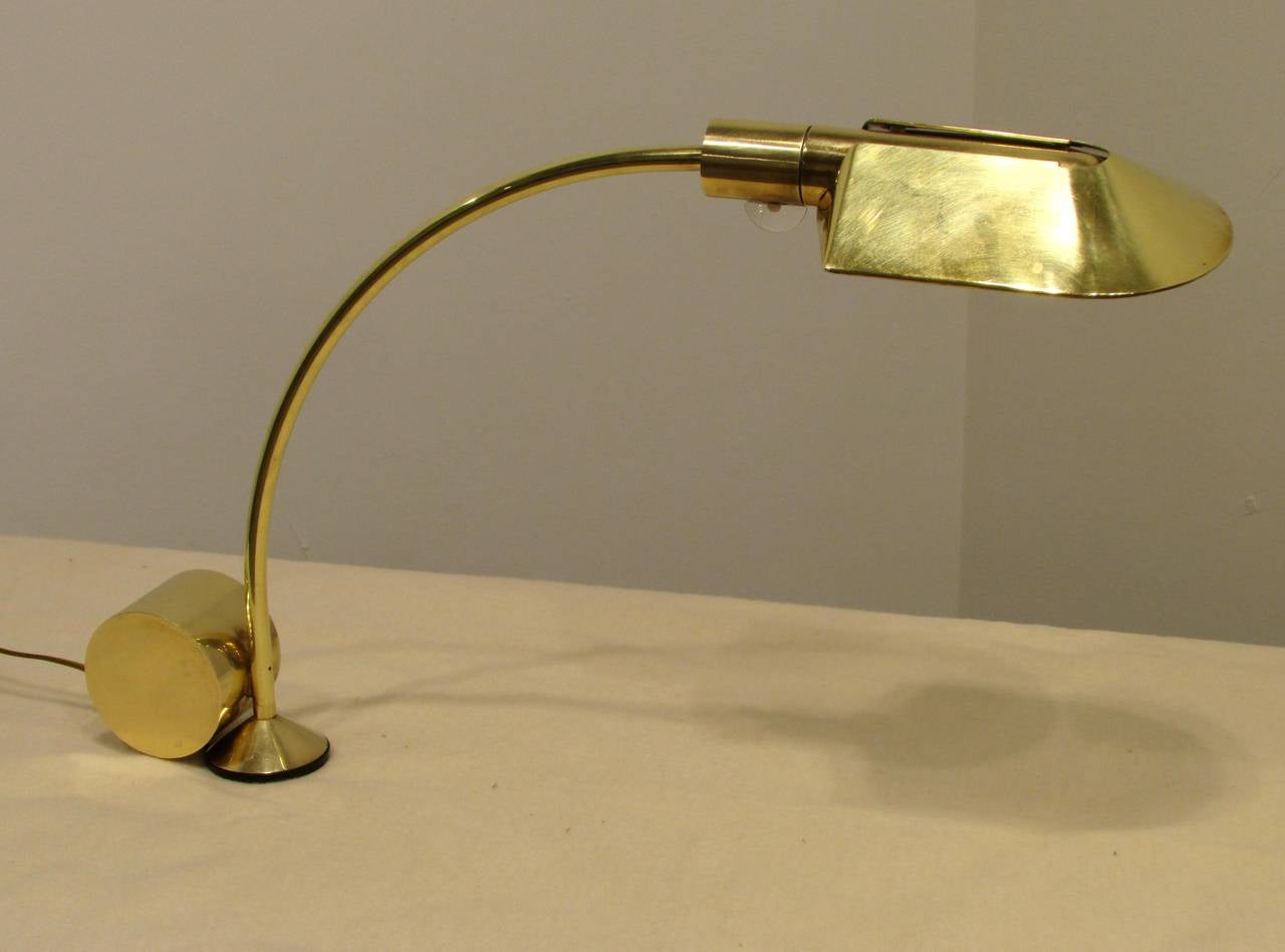 Brass desk lamp by Cedric Hartman called 