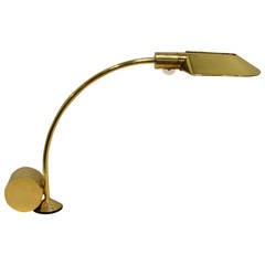Retro Cedric Hartman Omaha Brass Desk Lamp