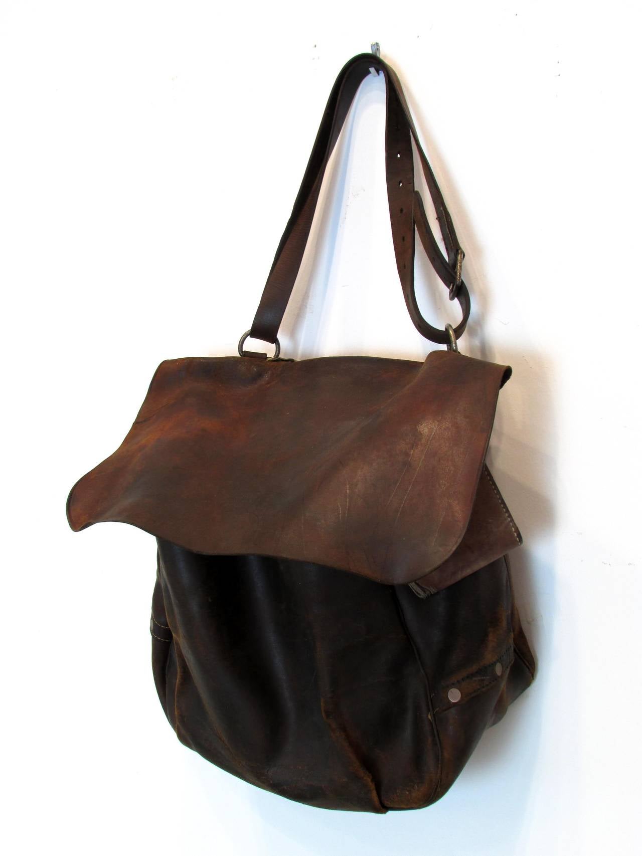 American US Mail Leather Bag