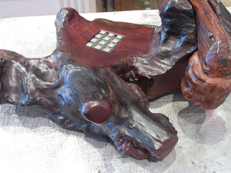 Redwood Burl Telephone 2