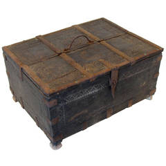 Anglo-Indian Iron Clad Box