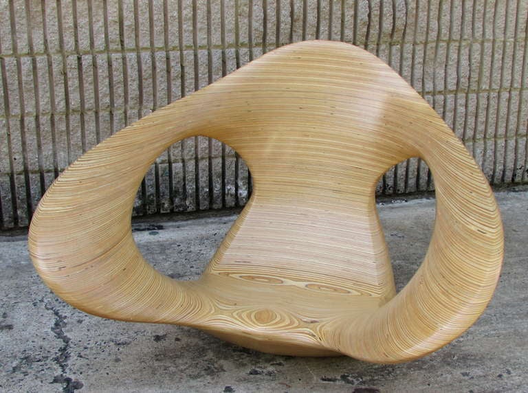 Space Age Rocking Chair by Carl Gromoll