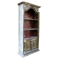 Rustic Bookcase Cabinet
