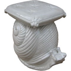 Vintage Snail Garden Seat