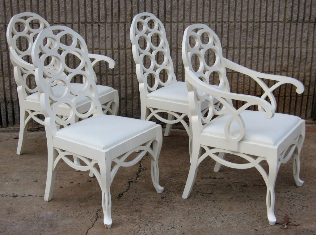American Frances Elkins Loop Chairs