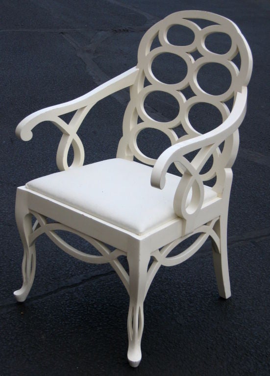 Mid-20th Century Frances Elkins Loop Chairs