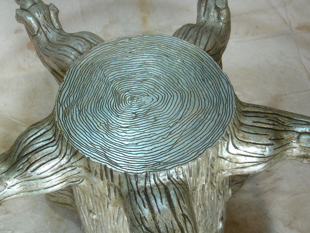 Tree Trunk Dining Table by David Barrett For Sale 1