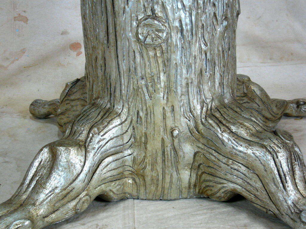 Tree Trunk Dining Table by David Barrett For Sale 3