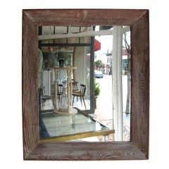 Limed Oak Mirror