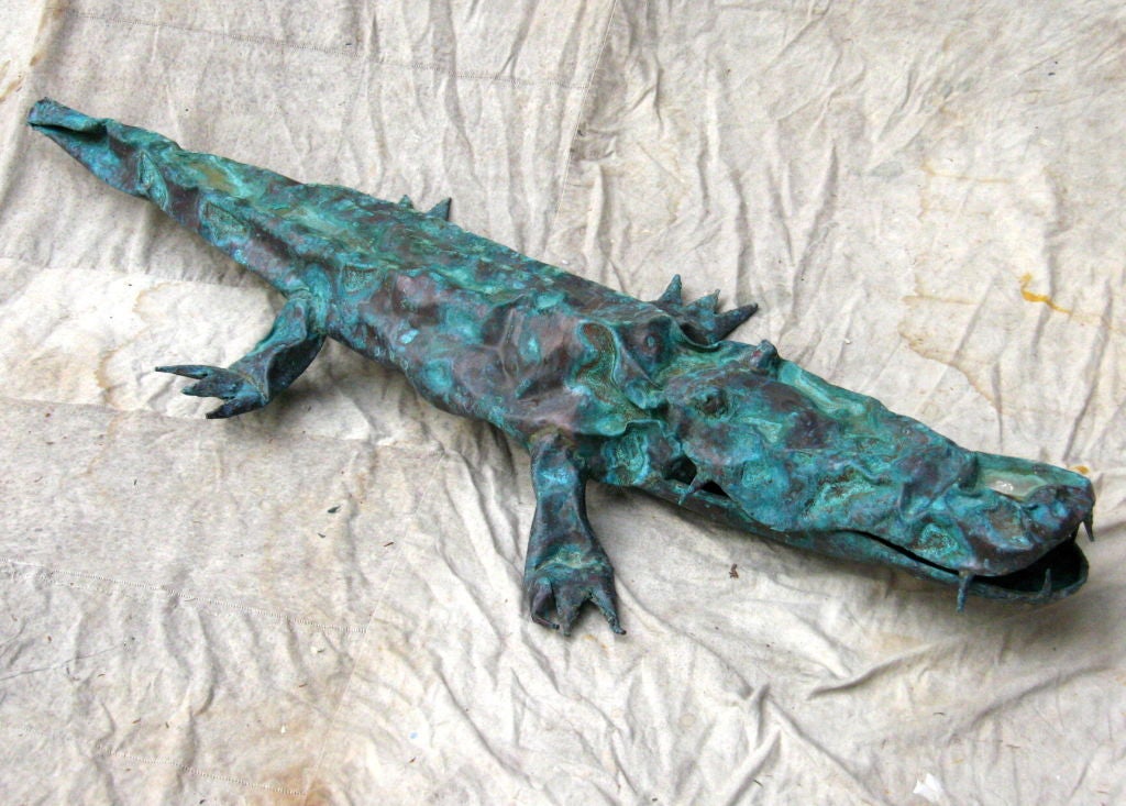Bahamian Copper Alligator