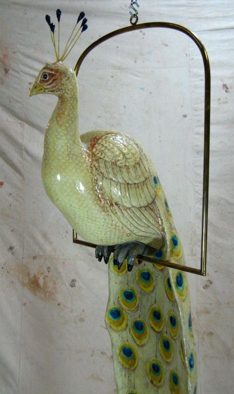 Brass Sergio Bustamante Peacock