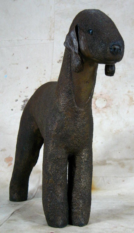 Bronze Bedlington Terrier 1