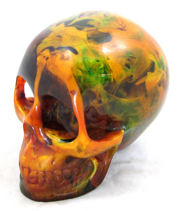 Bakelite Skull In Excellent Condition In High Point, NC